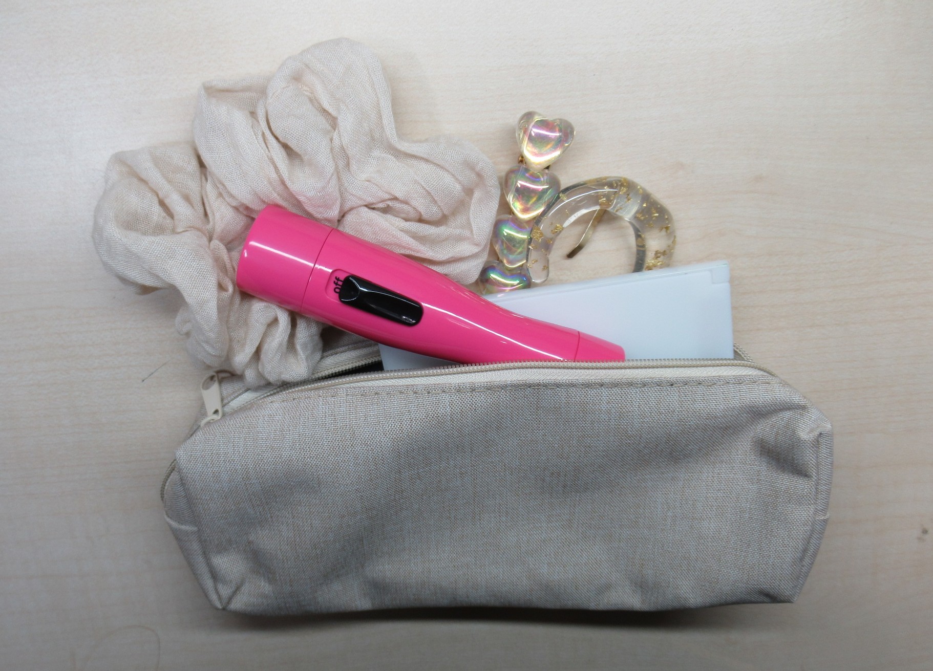 コンパクトな本体